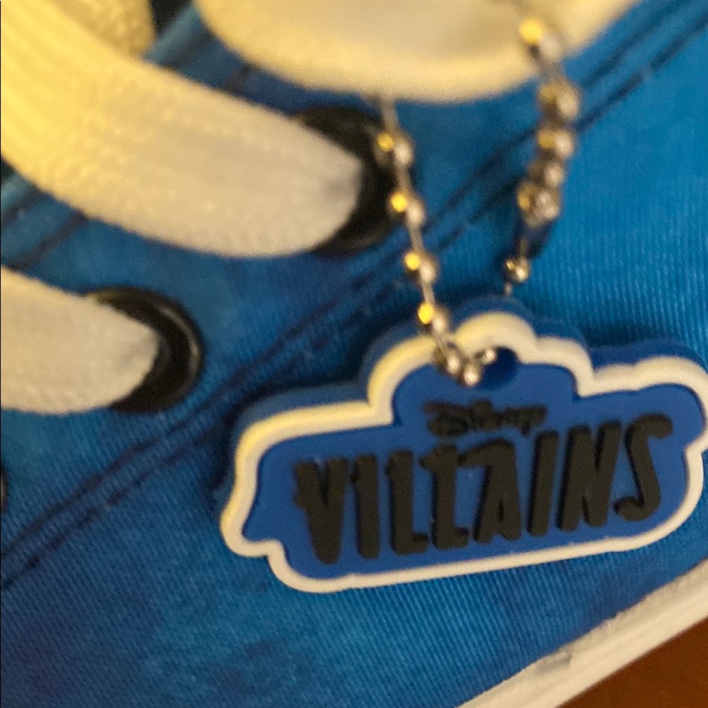 Disney Blue and White High-Top Sneakers - Picture 9 of 14
